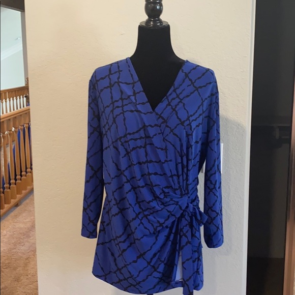 Anne Klein Tops - 2/$20 Ann Klein Wrap Blouse